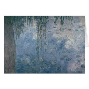 Wasserlilien Claudes Monet  : Weinende Weiden,