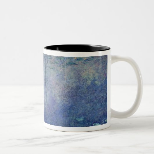 Wasserlilien Claudes Monet |: Weinende Weiden Zweifarbige Tasse (Rechts)
