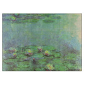 Wasserlilien durch Claude Monet, Vintager Schneidebrett (Vorderseite)
