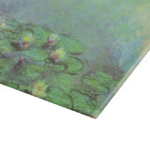 Wasserlilien durch Claude Monet, Vintager Schneidebrett (Ecke)