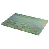 Wasserlilien durch Claude Monet, Vintager Schneidebrett (Ecke)