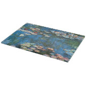 Wasserlilien durch Claude Monet, Vintager Schneidebrett (Ecke)