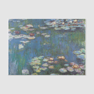 Wasserlilien, eine von vielen Malerei von Claude Seidenpapier