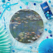 Wasserlilien, eines von vielen Gemälden von Clade  Pappteller (Party)