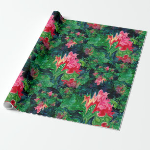 Wasserlilien...... Geschenkpapier