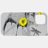 Wasserlilien gravieren Case-Mate iPhone hülle (Rückseite (Horizontal))