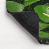 Wasserlilien im Teich Mousepad (Ecke)