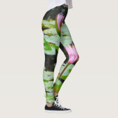 Wasserlilien-Leggings Leggings (Rechts)