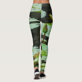 Wasserlilien-Leggings Leggings (Rückseite)