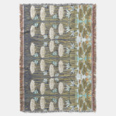 Wasserlilien, Libellen, Marsh Art Nouveau Decke (Vorderseite Vertikal)