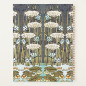 Wasserlilien, Libellen, Marsh Art Nouveau Planer (Rückseite)