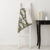 Wasserlilien, Libellen, Marsh Art Nouveau Sherpadecke (Beispiel)