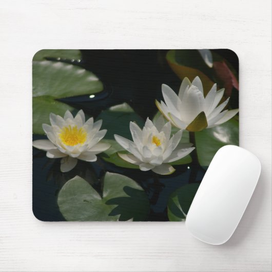 Wasserlilien Lippenstift Mousepad (Mit Mouse)