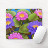 Wasserlilien Mousepad (Mit Mouse)
