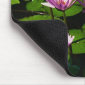 Wasserlilien Mousepad (Ecke)