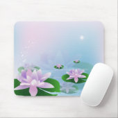 Wasserlilien Mousepad (Mit Mouse)
