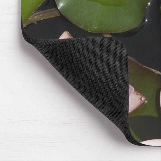 Wasserlilien Mousepad (Ecke)