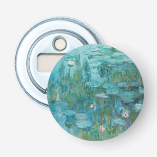 Wasserlilien, Ölgemälde der Kunst, Claude Monet Flaschenöffner