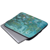 Wasserlilien, Ölgemälde der Kunst, Claude Monet Laptopschutzhülle (Vorne Knopf)