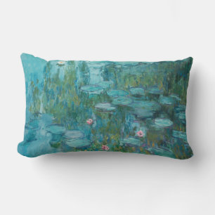 Wasserlilien, Ölgemälde der Kunst, Claude Monet Lendenkissen