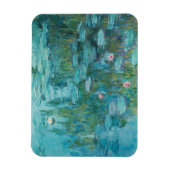 Wasserlilien, Ölgemälde der Kunst, Claude Monet Magnet (Vertikal)