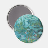 Wasserlilien, Ölgemälde der Kunst, Claude Monet Magnet (Vorderseite/Rückseite)