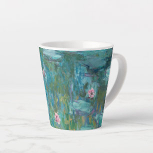 Wasserlilien, Ölgemälde der Kunst, Claude Monet Milchtasse