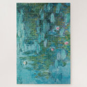 Wasserlilien, Ölgemälde der Kunst, Claude Monet Puzzle (Vertikal)