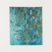 Wasserlilien, Ölgemälde der Kunst, Claude Monet Wandteppich (Vorderseite)