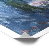 Wasserlilien Poster (Ecke)