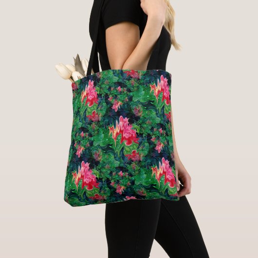 Wasserlilien...... Tasche (Von Nahem)