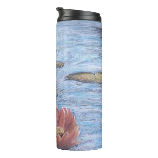 Wasserlilien Thermosbecher (Nach rechts gedreht)