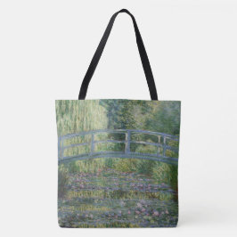 Wasserlilien und Japanische Fußbrücke Tasche