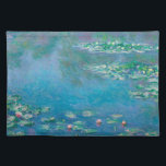 Wasserlilien von Claude Monet Fine Art Malerei Stofftischset<br><div class="desc">Schönes Meisterwerk von Claude Monet - Water Lilies aus seinem Garten in Giverny,  Frankreich. Eines der berühmtesten Kunstwerke der Kunstgeschichte und ein schönes Beispiel des Impressionismus. Das ist wirklich ein wunderbares Kunstwerk und ein großartiges Geschenk für Kunstliebhaber.</div>