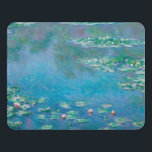 Wasserlilien von Claude Monet Fine Art Malerei Türschild<br><div class="desc">Schönes Meisterwerk von Claude Monet - Water Lilies aus seinem Garten in Giverny,  Frankreich. Eines der berühmtesten Kunstwerke der Kunstgeschichte und ein schönes Beispiel des Impressionismus. Das ist wirklich ein wunderbares Kunstwerk und ein großartiges Geschenk für Kunstliebhaber.</div>