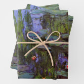 Wasserlilien von Claude Monet Geschenkpapier Set (Beispiel)