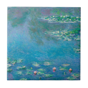 Wasserlilien von Claude Monet Kunstmalerei Fliese