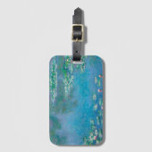 Wasserlilien von Claude Monet Kunstmalerei Gepäckanhänger (Vorderseite Vertikal)