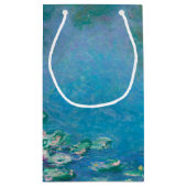 Wasserlilien von Claude Monet Kunstmalerei Kleine Geschenktüte (Rückseite)