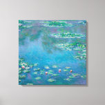 Wasserlilien von Claude Monet Kunstmalerei Leinwanddruck<br><div class="desc">Schönes Meisterwerk von Claude Monet - Water Lilies aus seinem Garten in Giverny,  Frankreich. Eines der berühmtesten Kunstgemälde in der Kunstgeschichte und ein schönes Beispiel für Impressionismus. Das ist wirklich ein wunderbares Kunstwerk und ein großartiges Geschenk für Kunstliebhaber.</div>