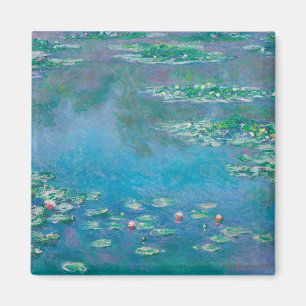 Wasserlilien von Claude Monet Kunstmalerei Magnet
