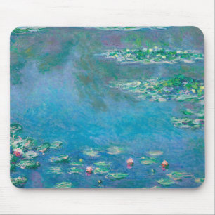 Wasserlilien von Claude Monet Kunstmalerei Mousepad