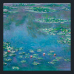 Wasserlilien von Claude Monet Kunstmalerei Poster<br><div class="desc">Schönes Meisterwerk von Claude Monet - Water Lilies aus seinem Garten in Giverny,  Frankreich. Eines der berühmtesten Kunstgemälde in der Kunstgeschichte und ein schönes Beispiel für Impressionismus. Das ist wirklich ein wunderbares Kunstwerk und ein großartiges Geschenk für Kunstliebhaber.</div>