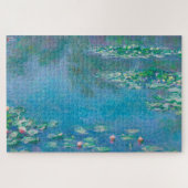 Wasserlilien von Claude Monet Kunstmalerei Puzzle (Horizontal)