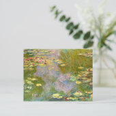 Wasserlilien von Claude Monet Kunstschätze Postkarte (Stehend Vorderseite)