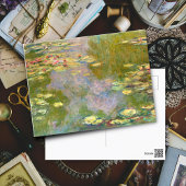 Wasserlilien von Claude Monet Kunstschätze Postkarte
