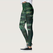 Wasserlilien (von Claude Monet) Leggings (Links)
