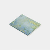 Wasserlilien von Claude Monet Post-it Klebezettel (angewinkelt)