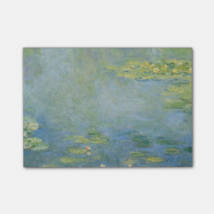 Wasserlilien von Claude Monet Post-it Klebezettel