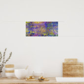 Wasserlilien von Claude Monet Poster (Küche)